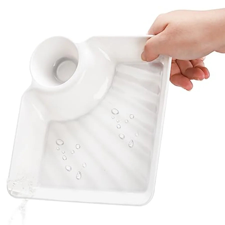 Plastic Chips and Dip Plate Set with Dipping Saucer