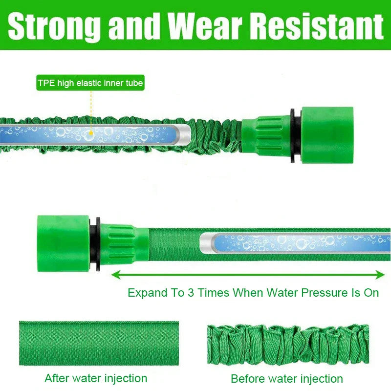 Expandable Garden Hose Flexible Water Hose For Garden And Cleaning