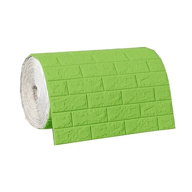 3D Self-Adhesive Wallpaper Waterproof Brick Wall Stickers For Home Decor
