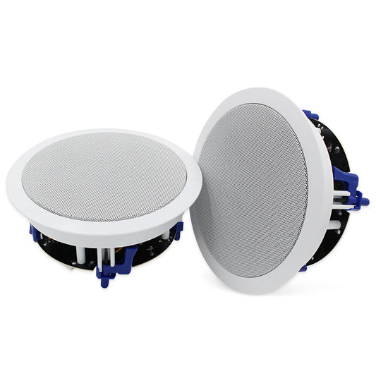 Herdio Passive Ceiling Speakers 2-Way Flush Mount Pair