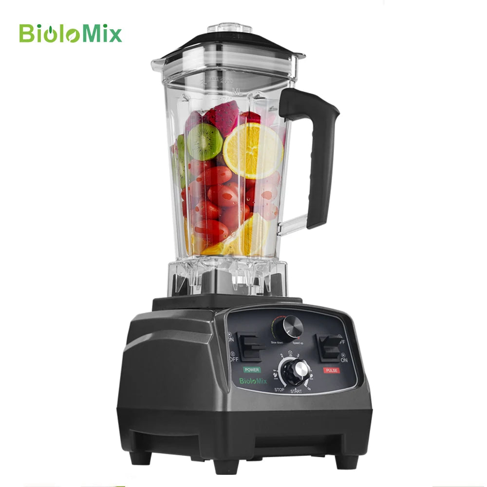 Biolomix Commercial Timer Blender Mixer Juicer For Smoothies