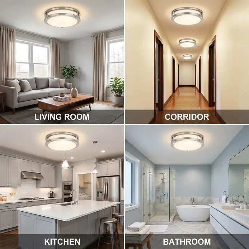 LED Ceiling Light Modern Surface Mount Fixture For Home Rooms