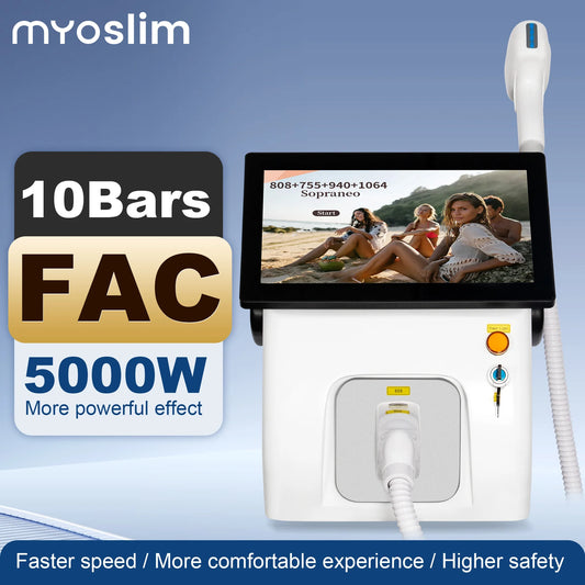 MYOSLIM Four Wavelengths Diode Hair Removal 755 808 940 1064