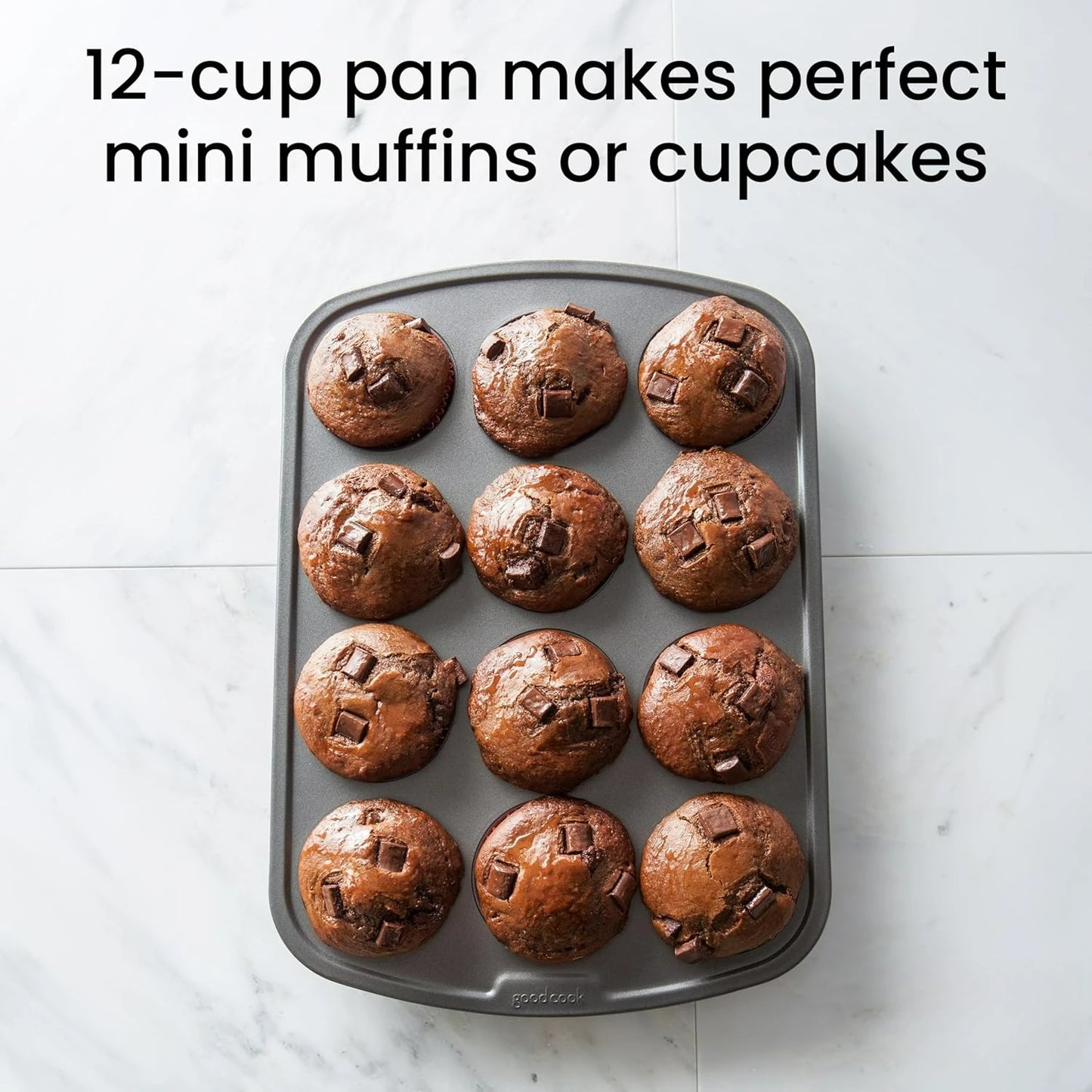 Nonstick Mini Muffin Pan, Stainless Steel Bakeware