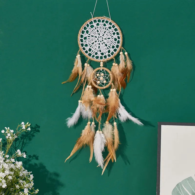 Moon Dream Catcher Bohemian Wall Decoration Dream Chaser Bedside
