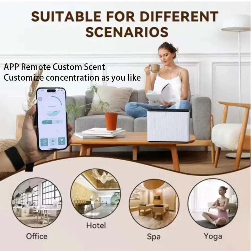 Namste WiFi Bluetooth Smart Scent Diffuser For Home And HVAC