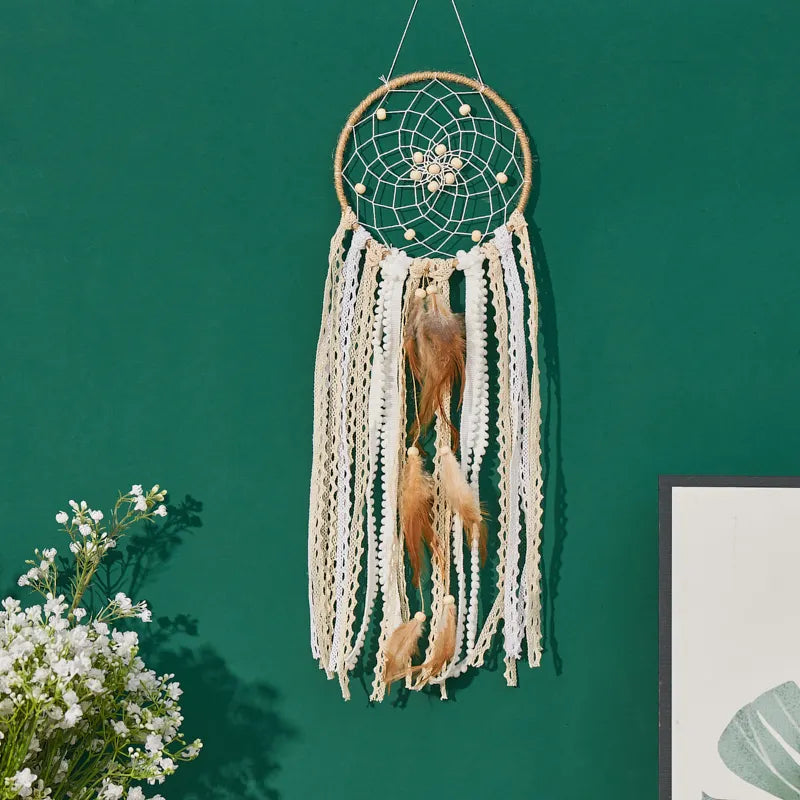 Moon Dream Catcher Bohemian Wall Decoration Dream Chaser Bedside
