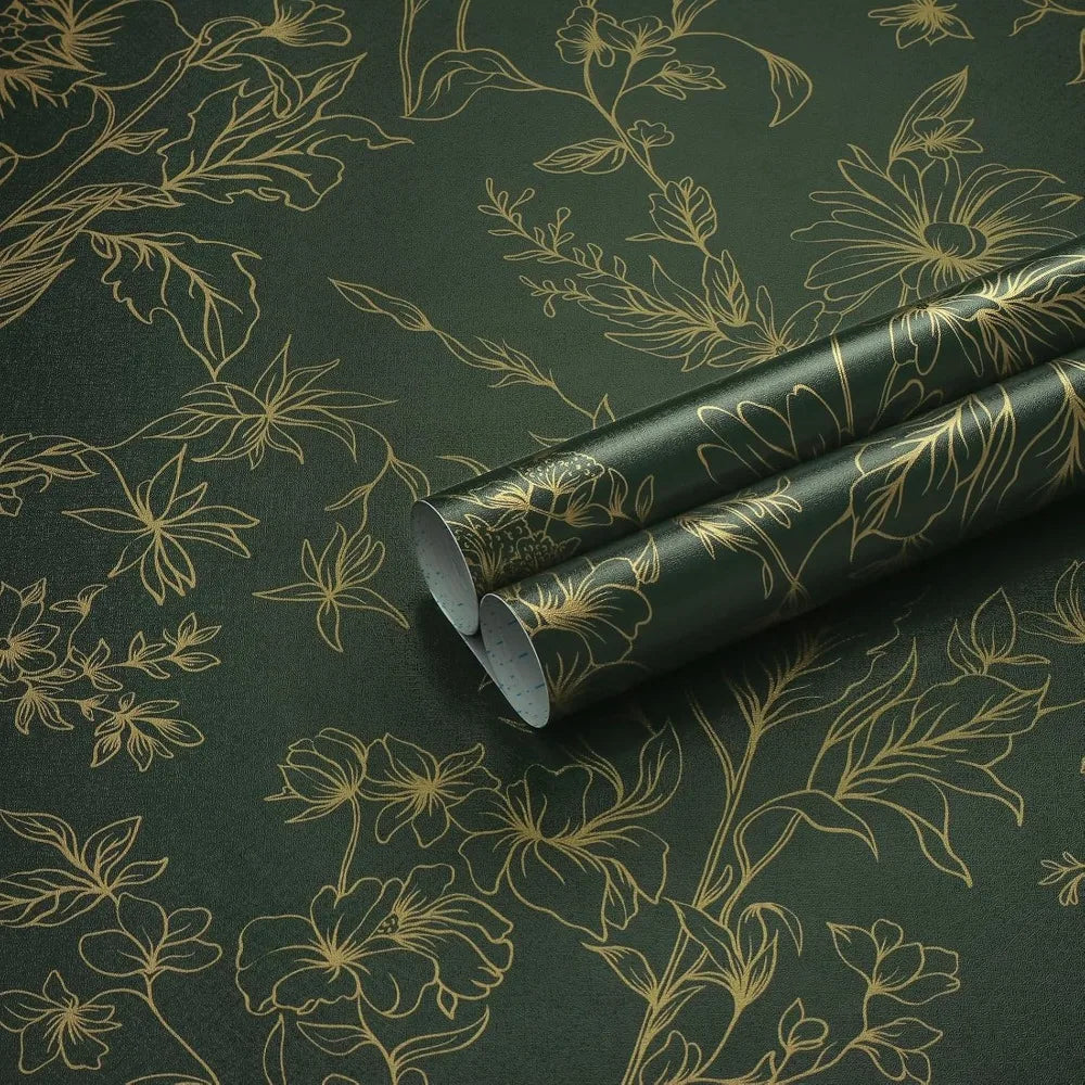 Floral Peel And Stick Wallpaper Self Adhesive Removable Vinyl Roll
