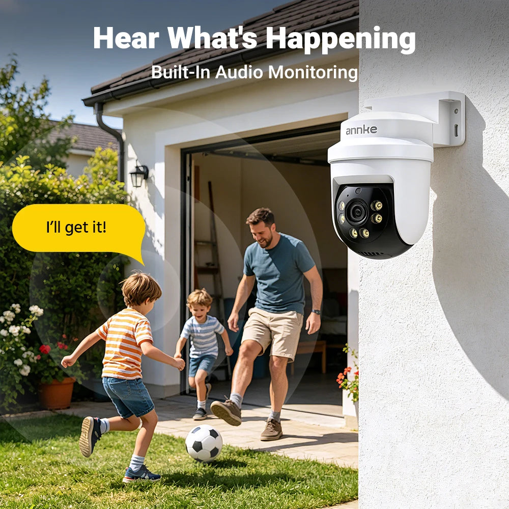 ANNKE 5MP Dome Outdoor Camera Kit With 8 Channel IP65