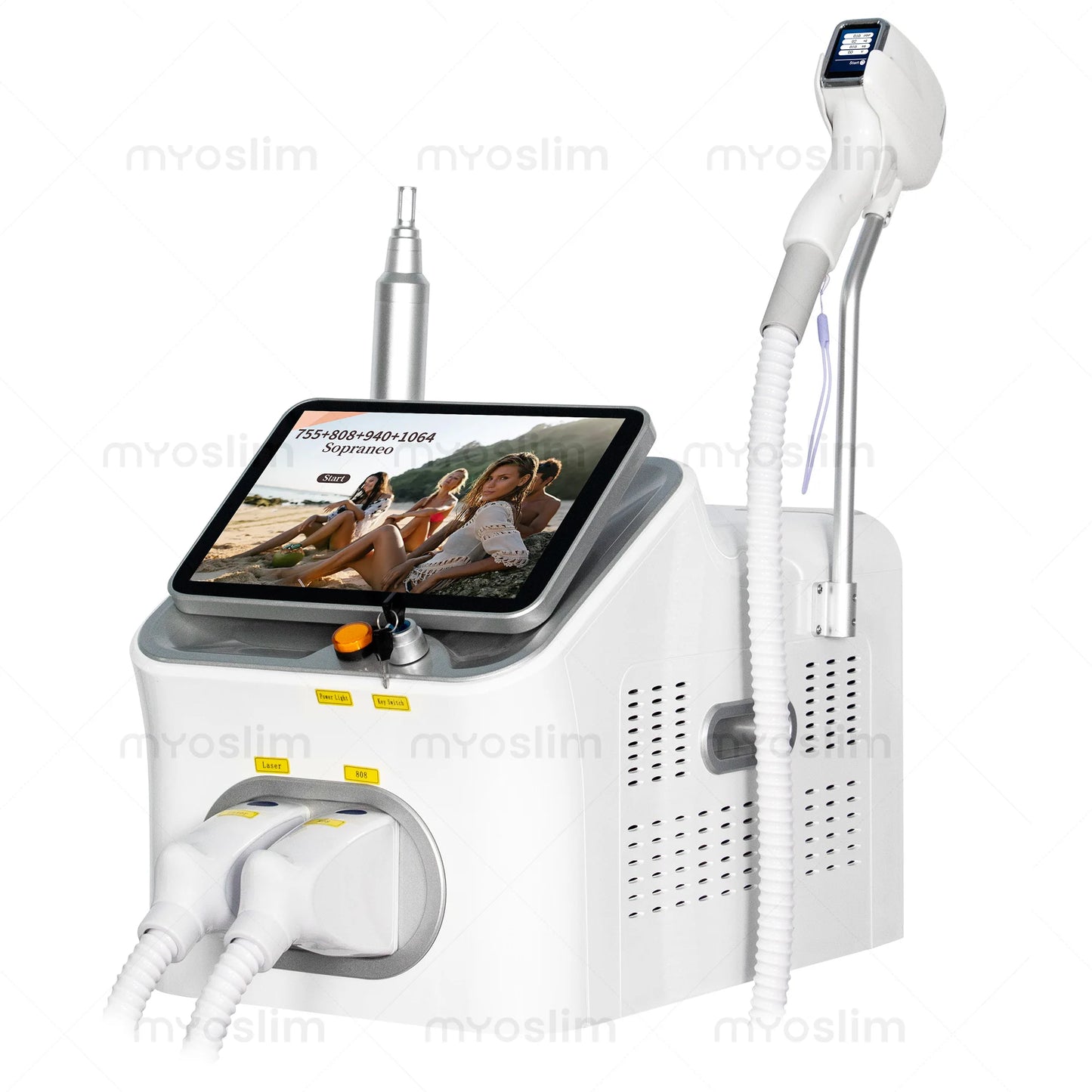 Myoslim 2 In 1 Diode Hair Removal Machine 5000W QSwitch
