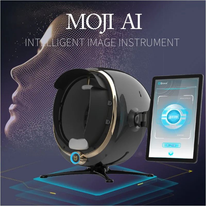 BOMP 3D Skin Scanner Facial Analyzer For Acne Pigmentation Wrinkle Analysis