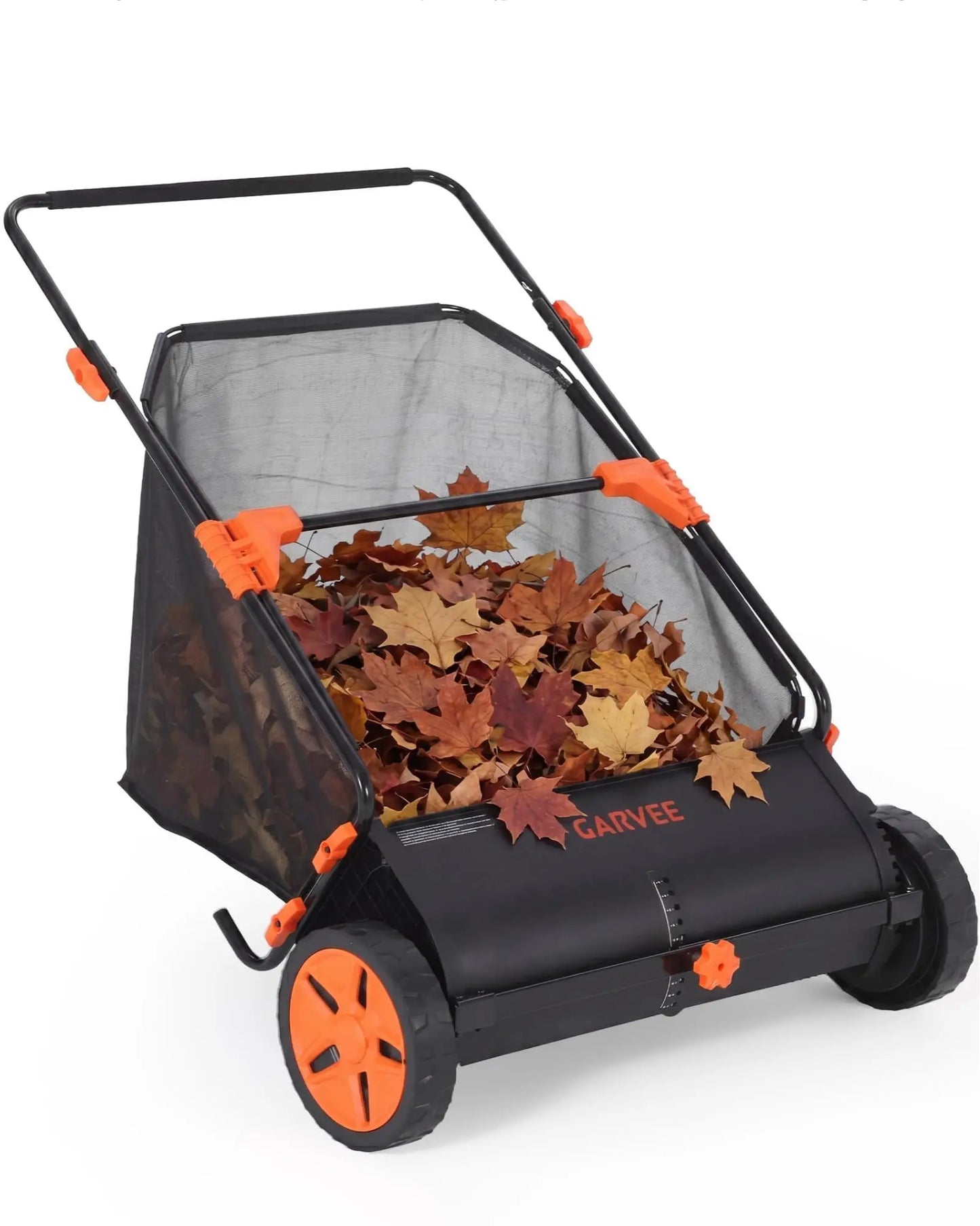 Studyset Heavy-Duty Push Lawn Sweeper With Mesh Bag
