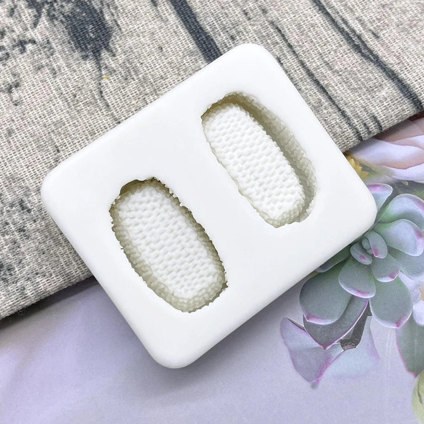 Basket Shape Silicone Sugar Craft Mould For Fondant Cake Decorating