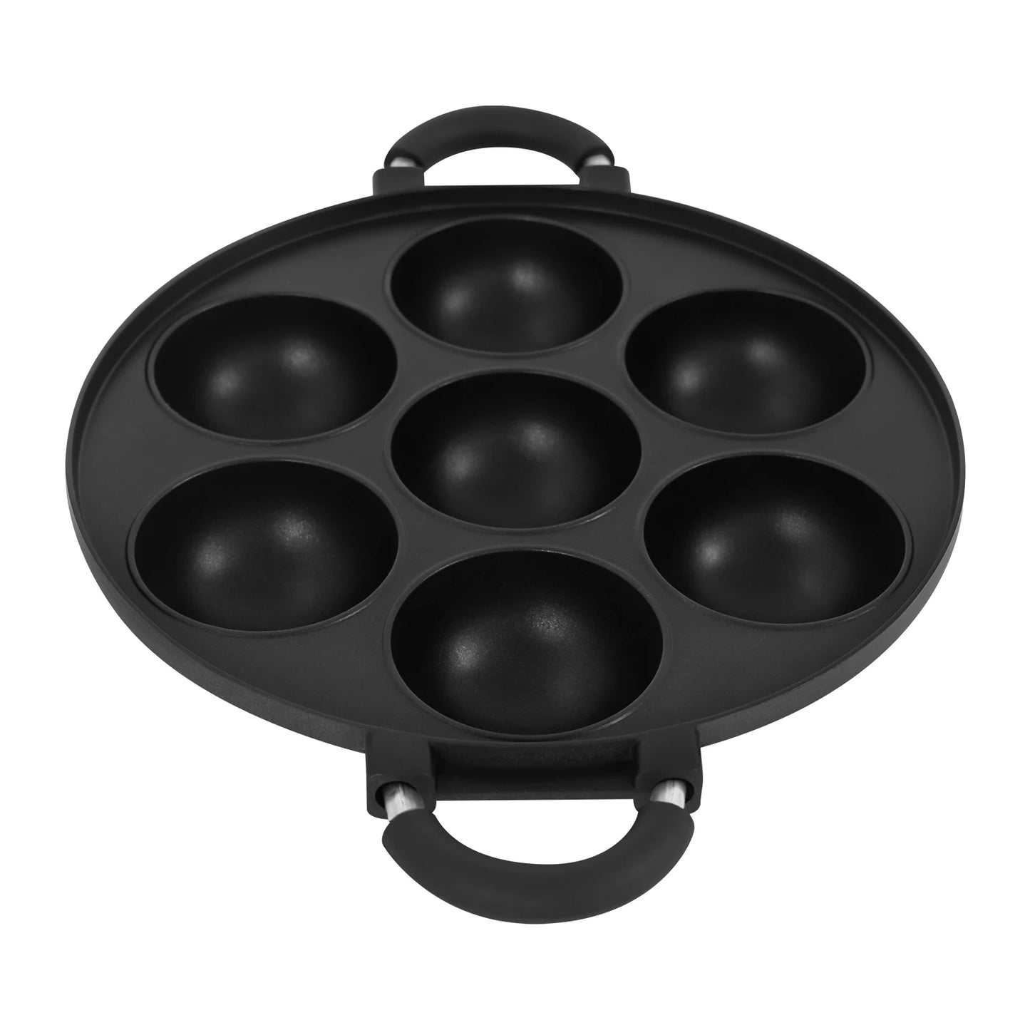 Bymaocar Takoyaki Maker Nonstick Omelette Pan Cake Mold With Handle