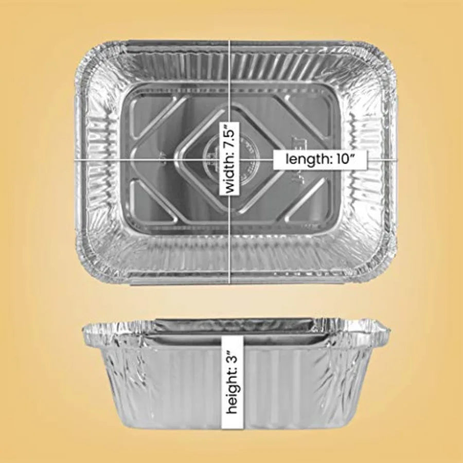 Disposable Aluminum Takeout Pans For Baking Cakes And Brownies