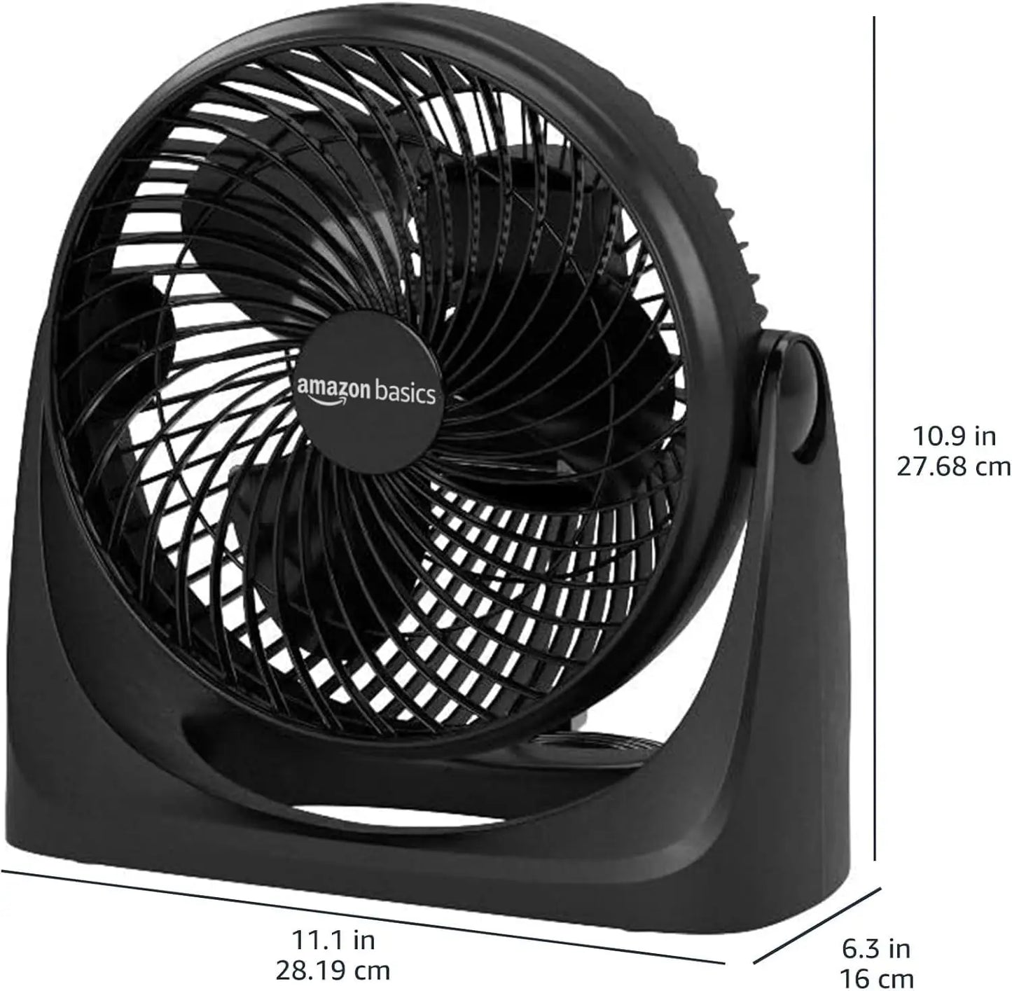Air Circulator Desk Fan For Bedroom Office With Tilting Head