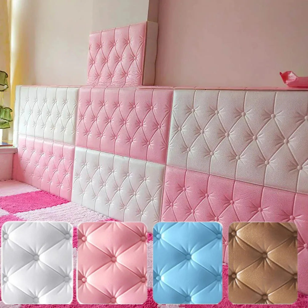 Self Adhesive Anti Collision Foam Wall Pad Tatami Thick For Living Rooms