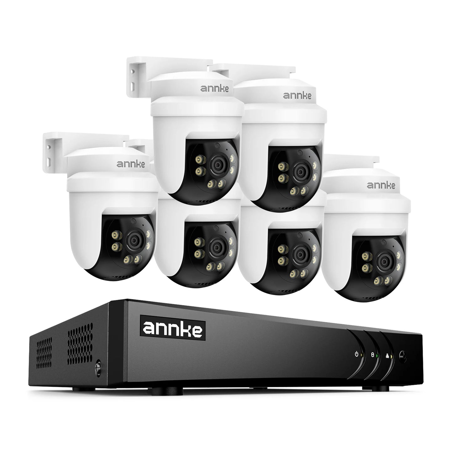 ANNKE 5MP Dome Outdoor Camera Kit With 8 Channel IP65