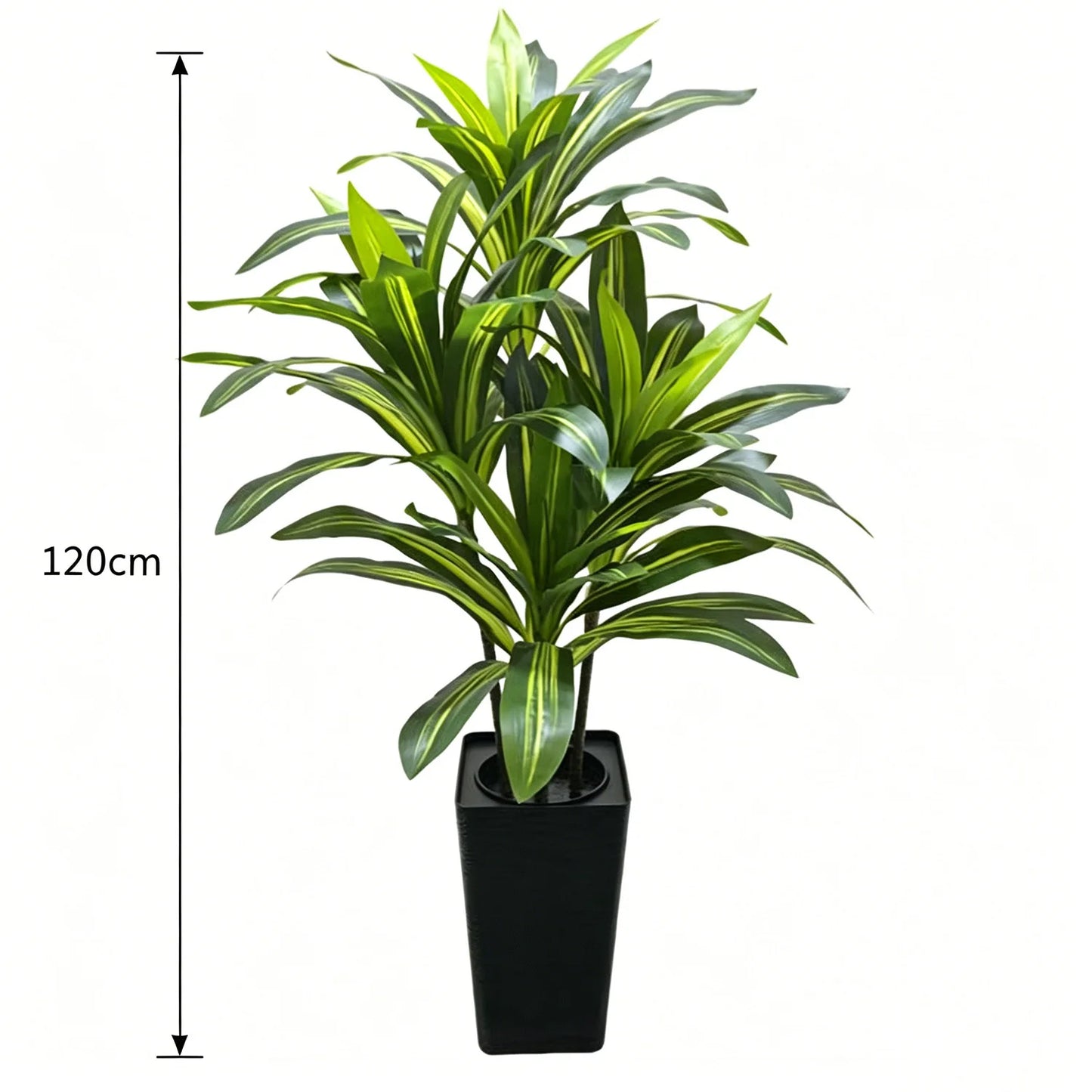 HiMISS Dracaena Artificial Tree In Planter For Indoor Decor