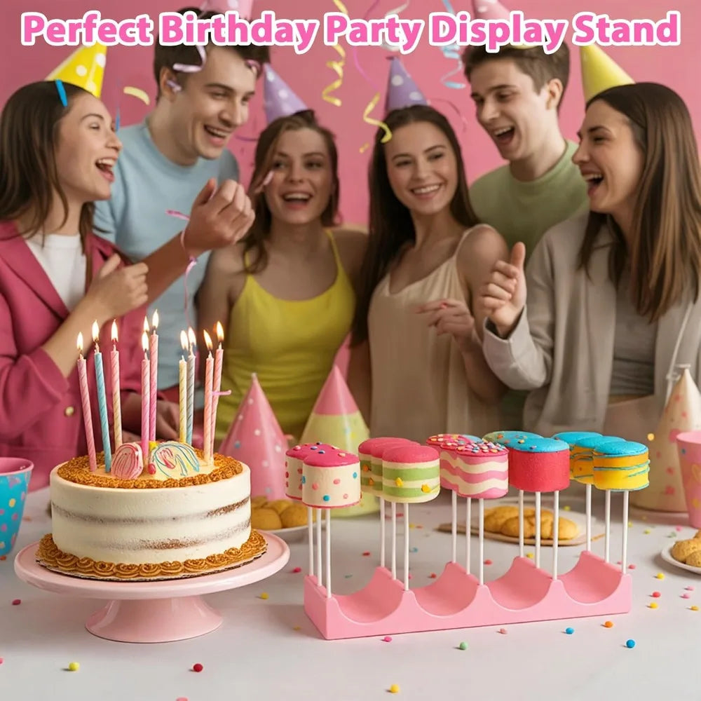 Cake Pop Mold Kit With 15 Hole Drying Stand Silicone
