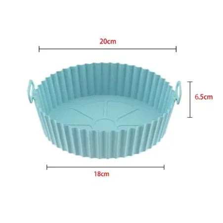 Silicone Baking Pans For Air Fryer Set Nonstick Cake Molds