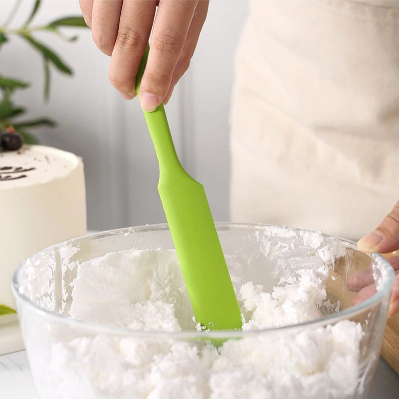 Silicone Food Scraper Utensil Nonstick Heat Resistant For Baking