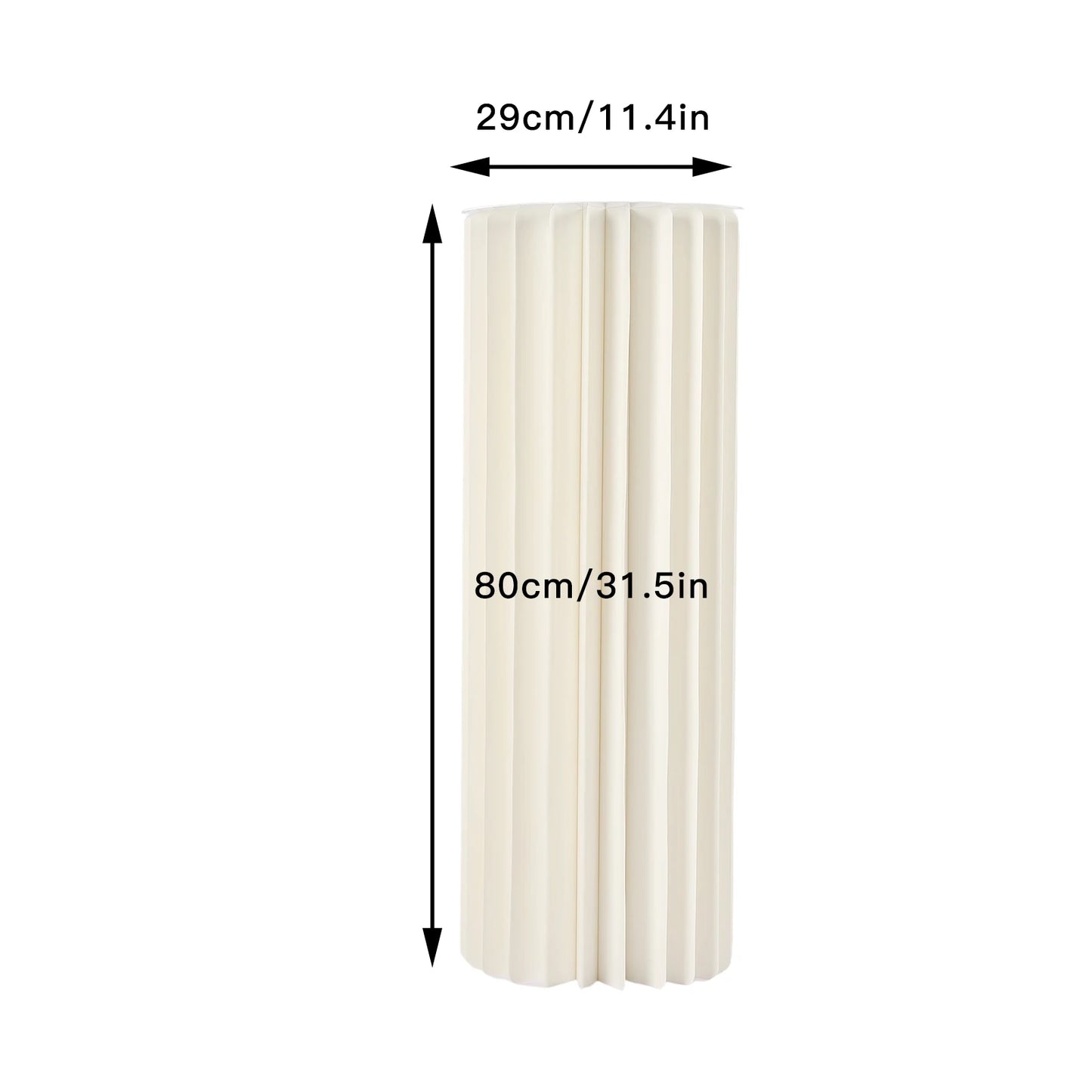 Two Piece Cardboard Wedding Centerpiece Vases For Tables