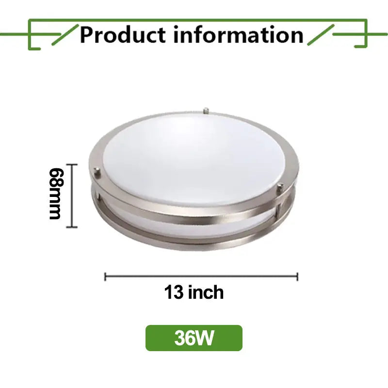 LED Ceiling Light Modern Surface Mount Fixture For Home Rooms