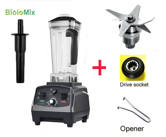 Biolomix 3HP 2200W Heavy Duty Timer Blender Mixer Juicer